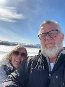 Don and Robin on Wasilla lk-Photo